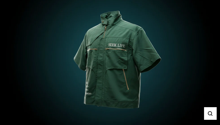 Seek Life Cargo Jacket Green