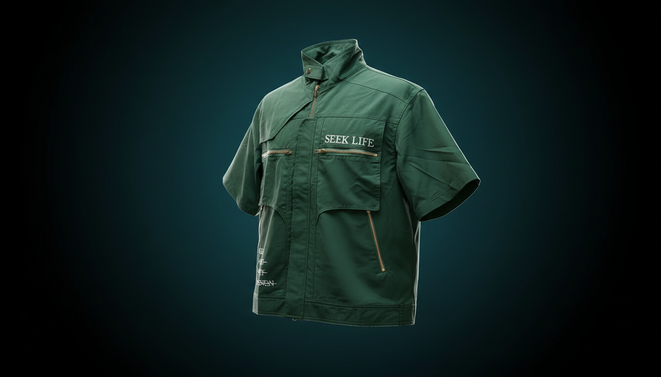Seek Life Cargo Jacket Green