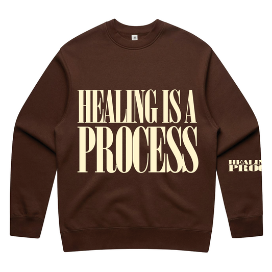 Healing Is A Process (No Left Eye On Back)