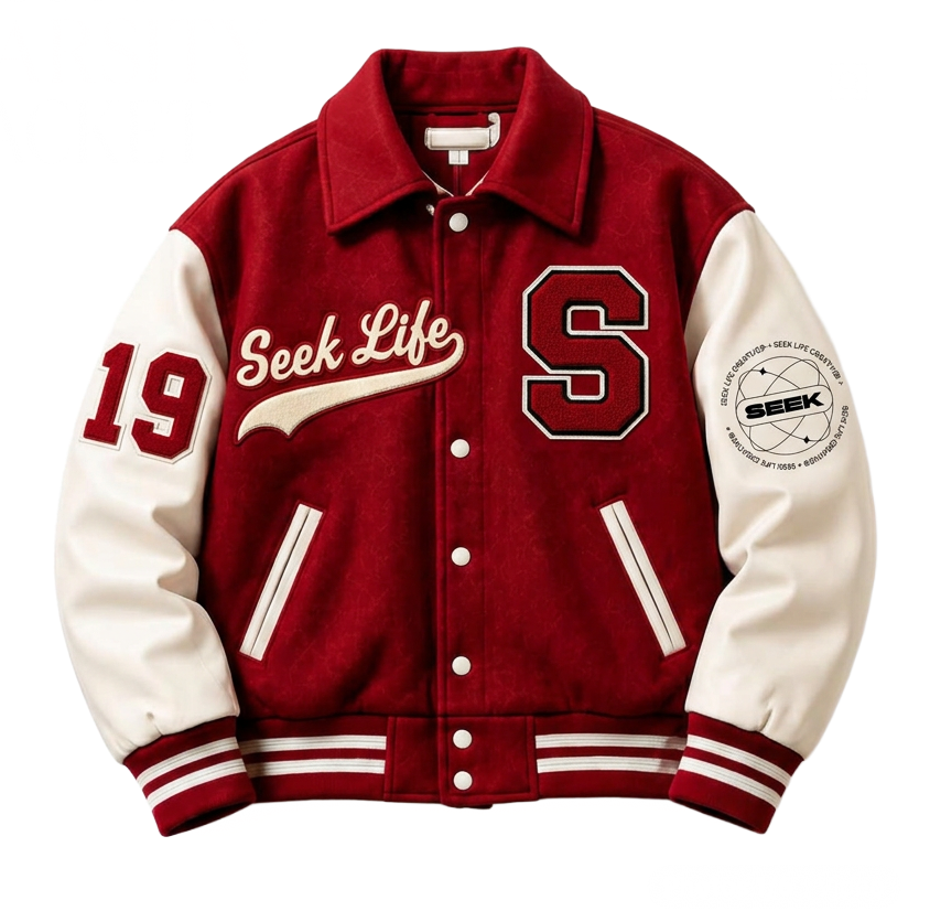Seek Life Letterman Jacket (Pre-Order)