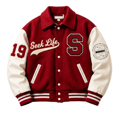 Seek Life Letterman Jacket (Pre-Order)