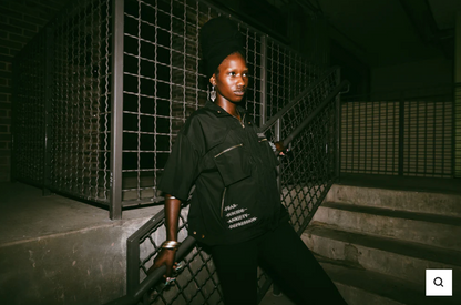Seek Life Cargo Jacket Black