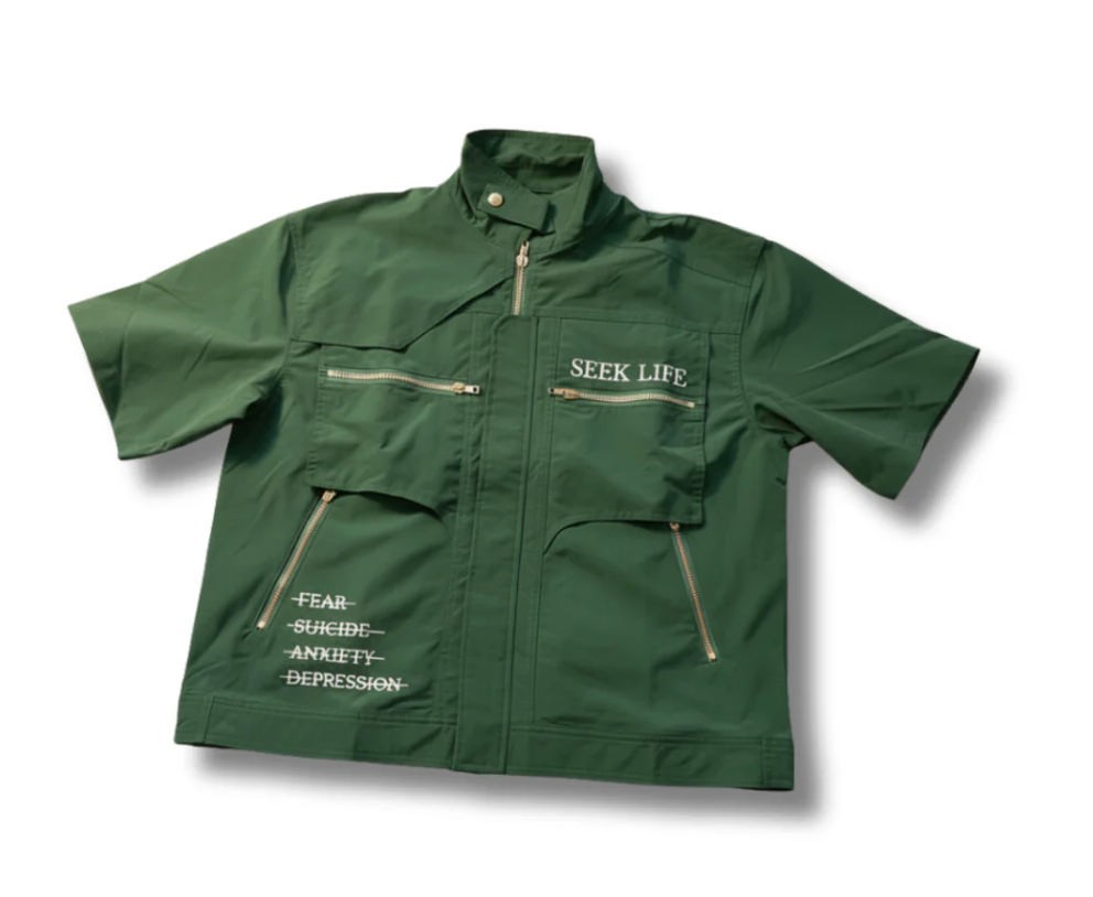 Seek Life Cargo Jacket Green