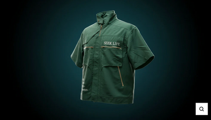 Seek Life Cargo Jacket Green