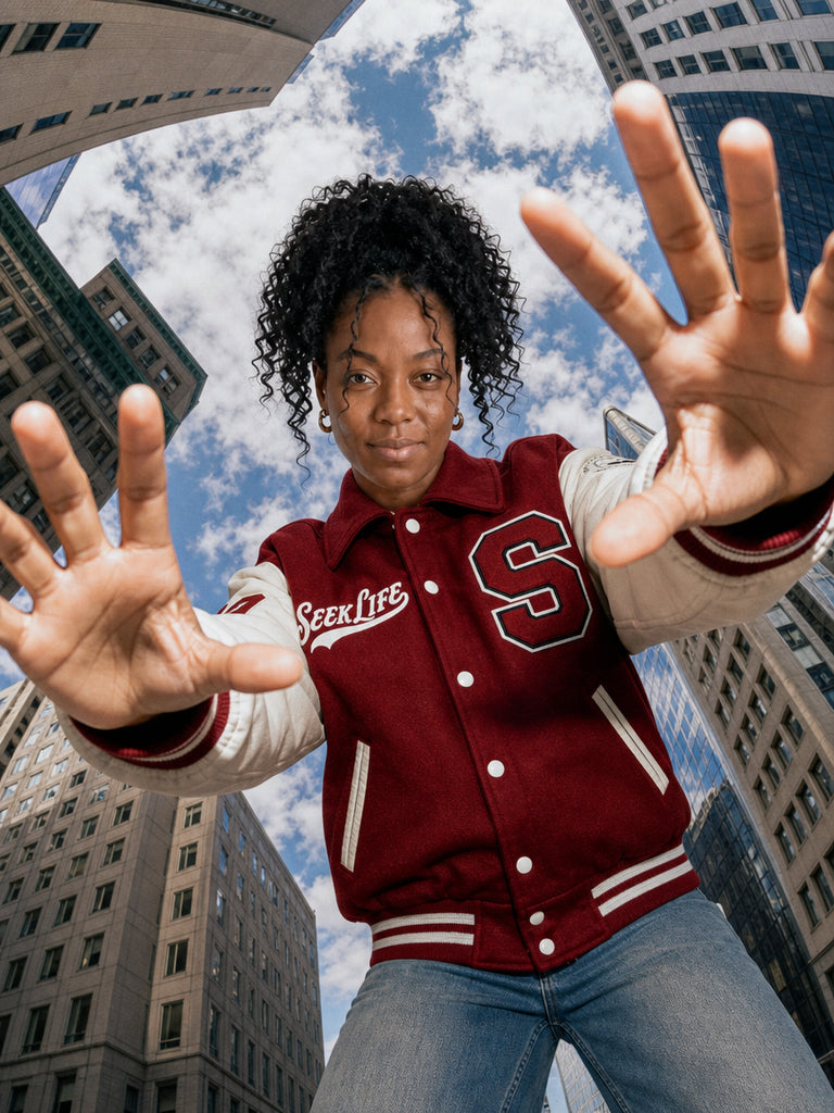 Seek Life Letterman Jacket (Pre-Order)