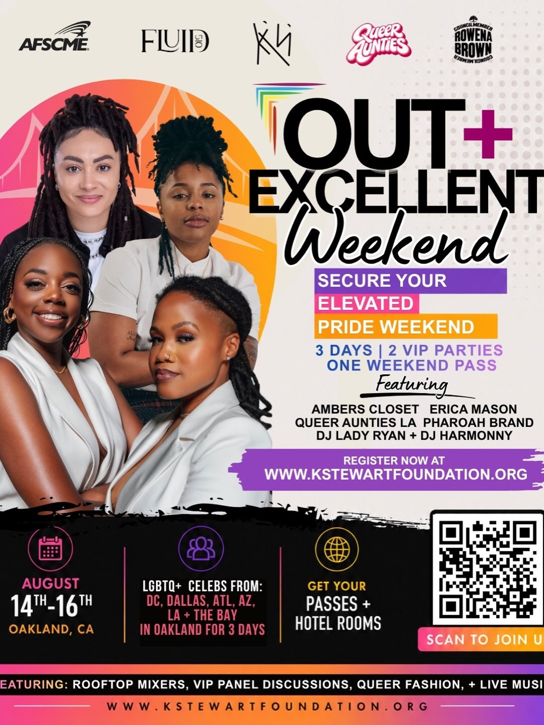 KSF Pride Out + Excellent Experience Ft. Erica Mason, Amber's Closet & Queer Aunties