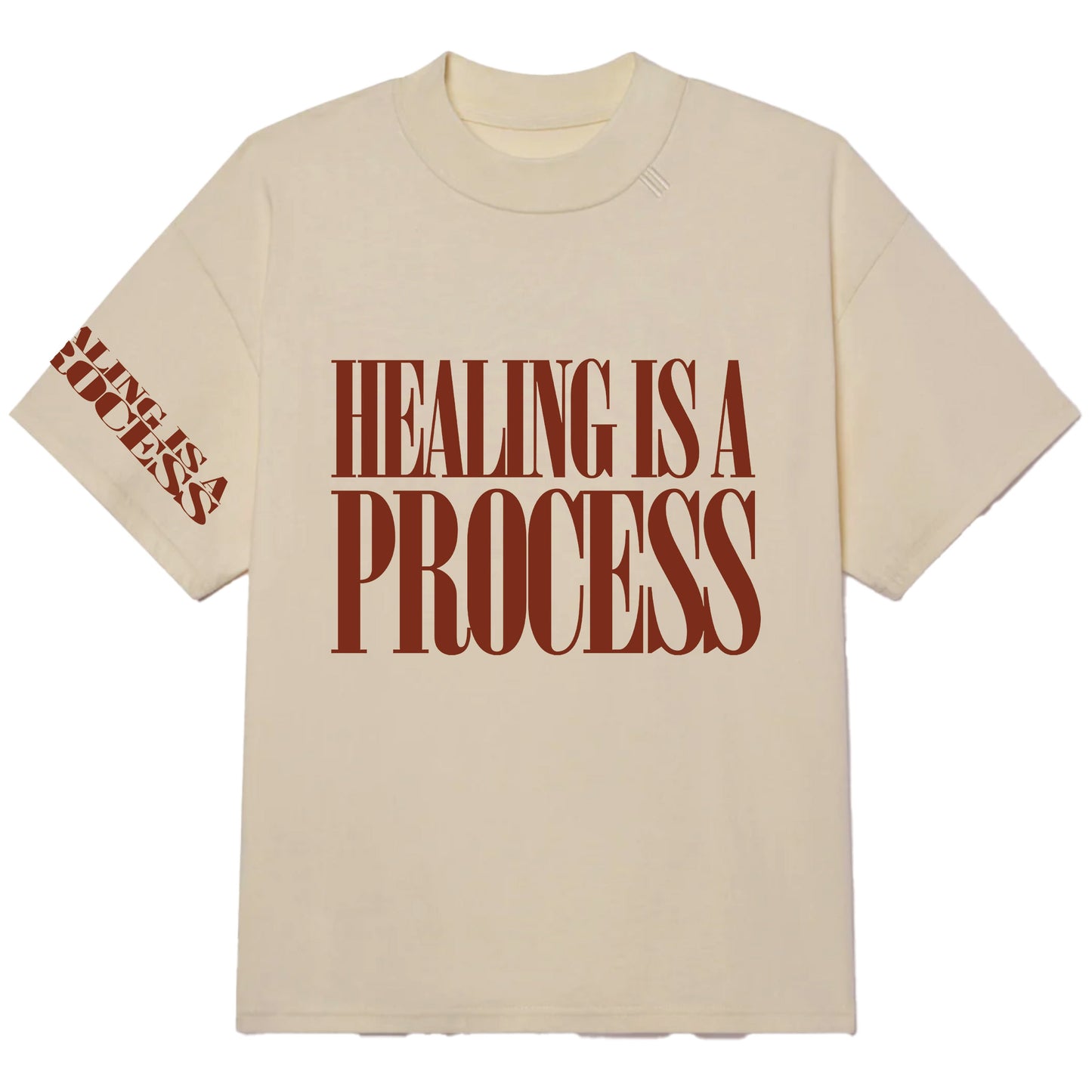 Healing Is A Process: Left Eye Cream  Tshirt