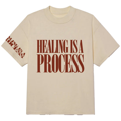 Healing Is A Process: Left Eye Cream  Tshirt
